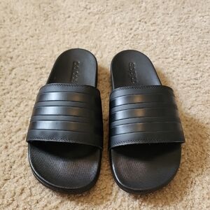 Adidas Black Slide Sandals